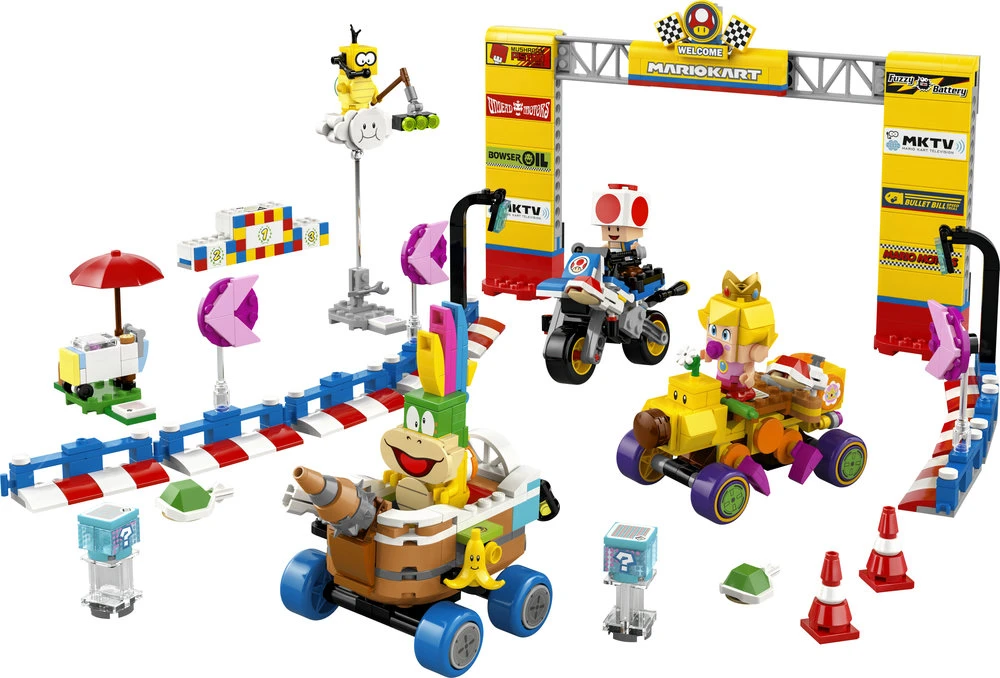 LEGO® Super Mario Mario Kart™ – Baby Peach ir Grand Prix rinkinys (72036)