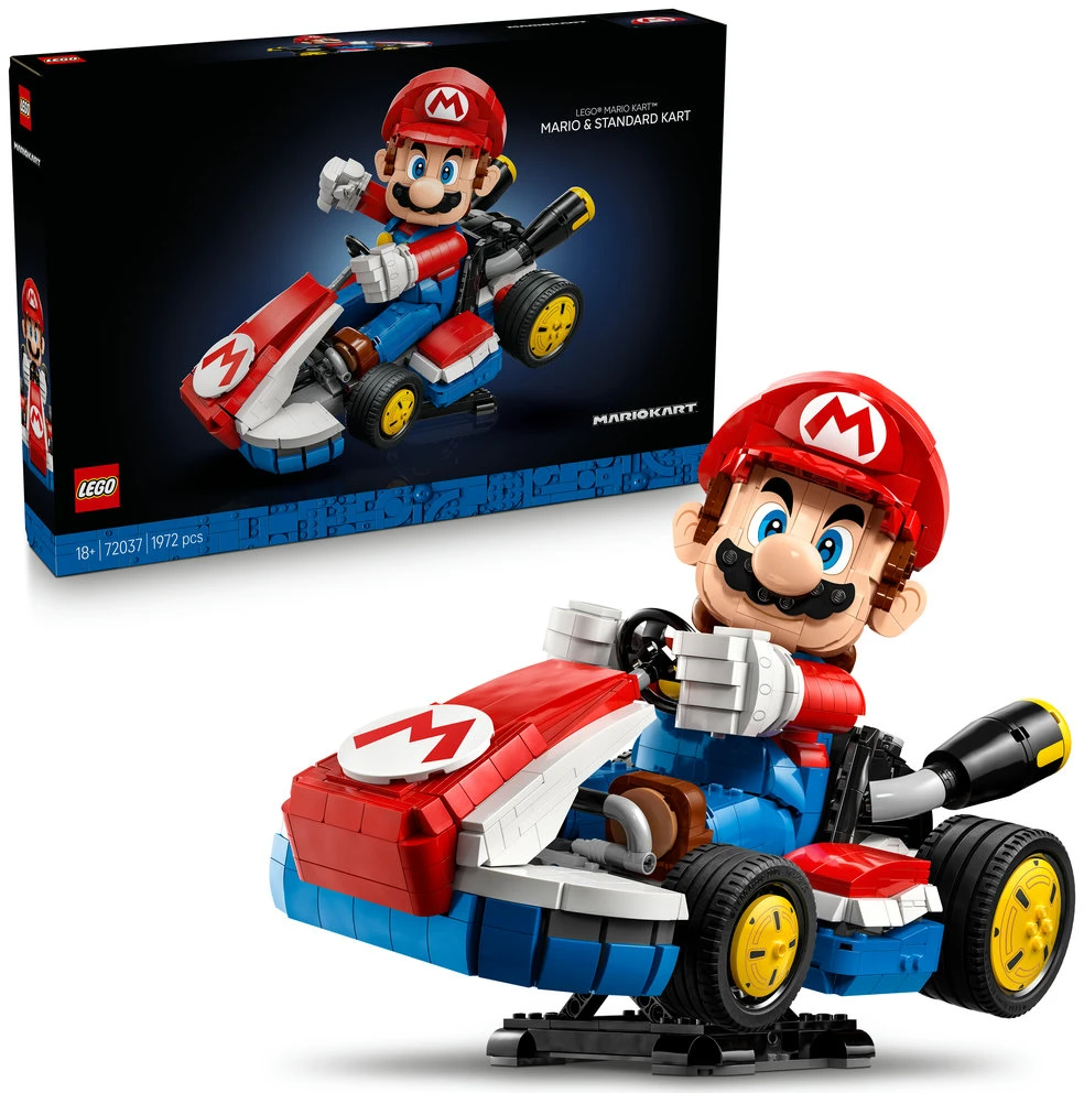 LEGO® Super Mario™: Mario Kart™ – Mario ir Standard Kart 72037