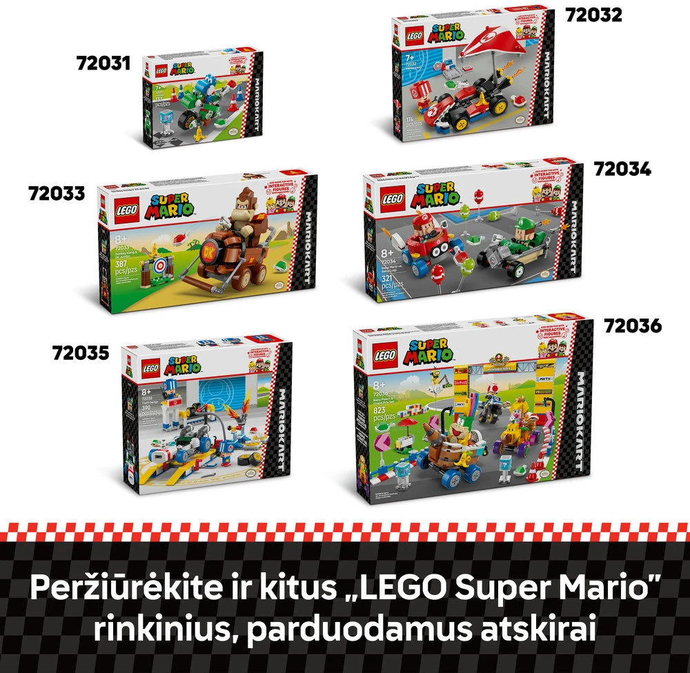 LEGO® Super Mario™: Mario Kart™ – Standard Kart (72032)