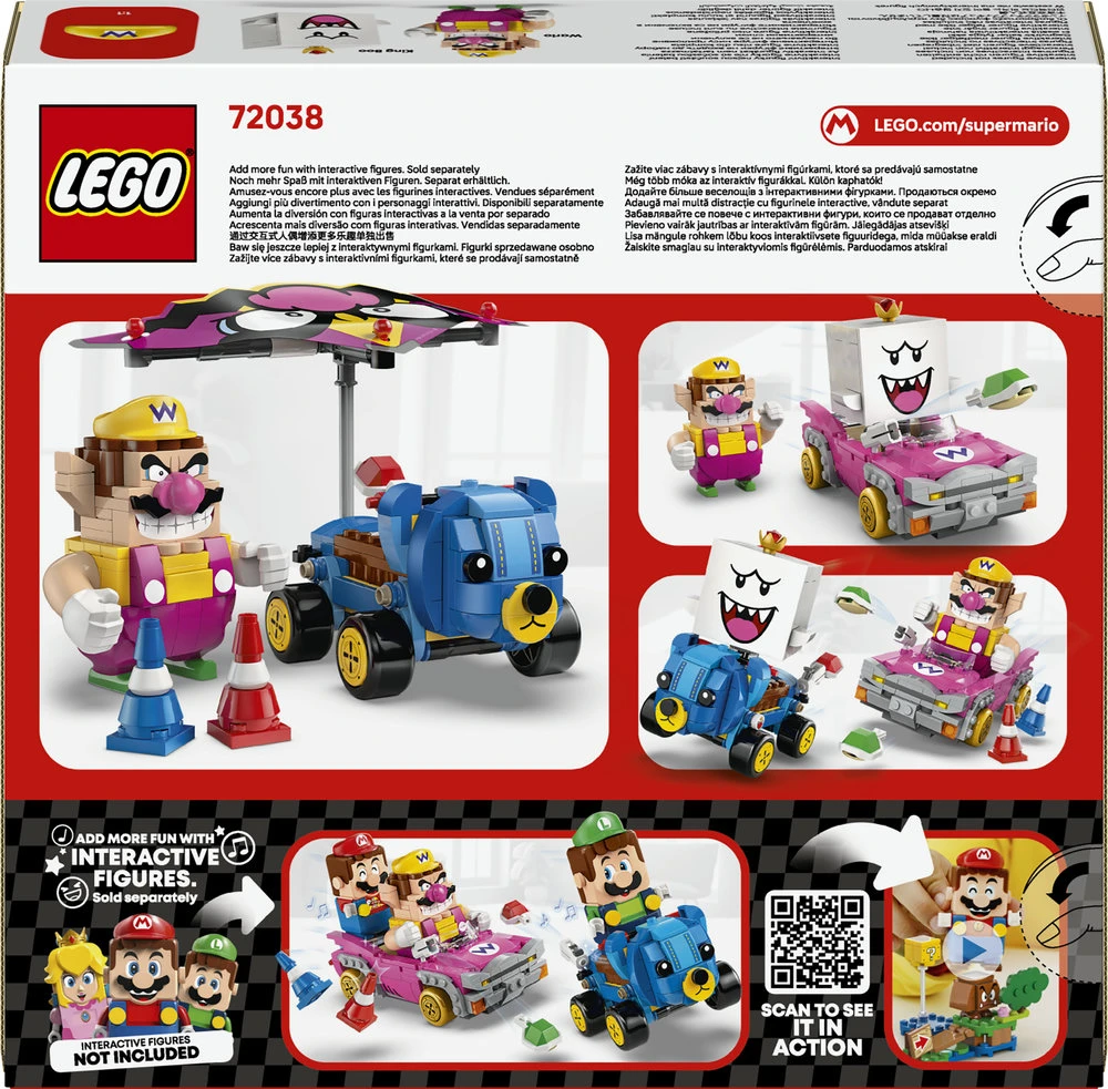 LEGO® Super Mario Mario Kart™ – Wario ir King Boo 72038