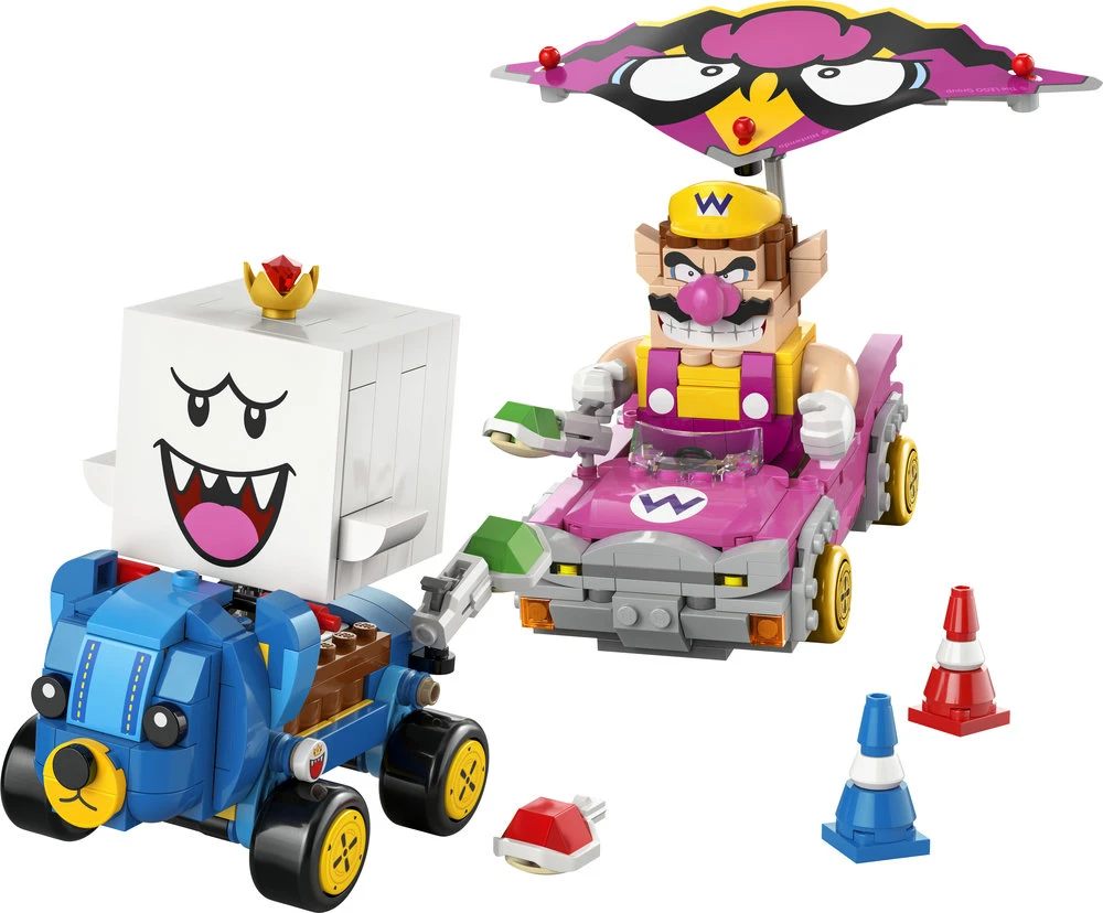 LEGO® Super Mario Mario Kart™ – Wario ir King Boo 72038
