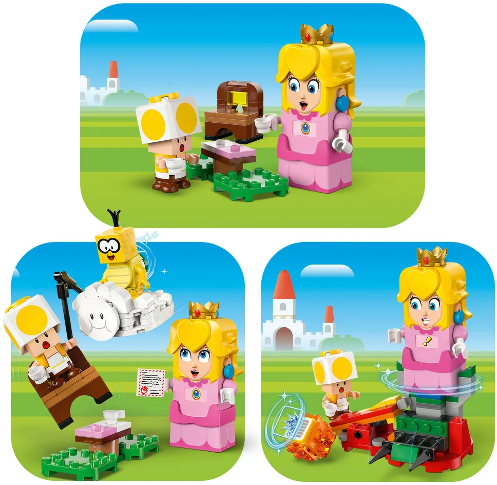 LEGO® Super Mario™ Nuotykiai su interaktyvia LEGO® Peach™ (71441)