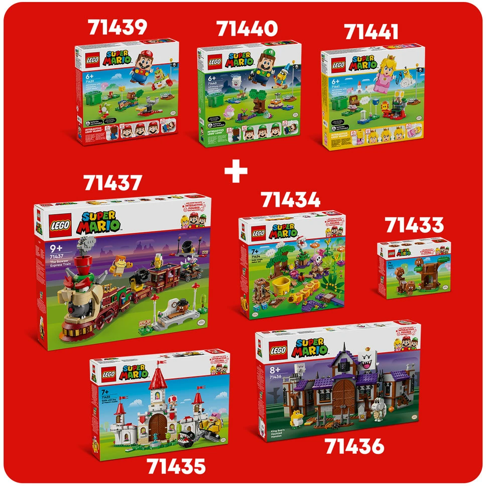 LEGO® Super Mario™ Nuotykiai su interaktyvia LEGO® Peach™ (71441)