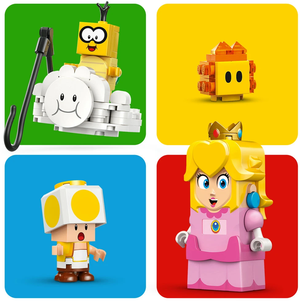 LEGO® Super Mario™ Nuotykiai su interaktyvia LEGO® Peach™ (71441)
