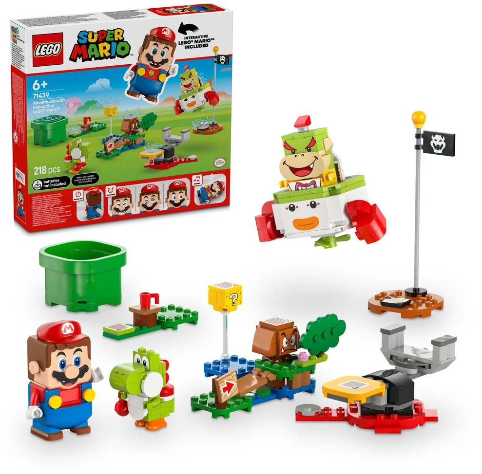 LEGO® Super Mario Nuotykiai su interaktyviu LEGO® Mario™ (71439)
