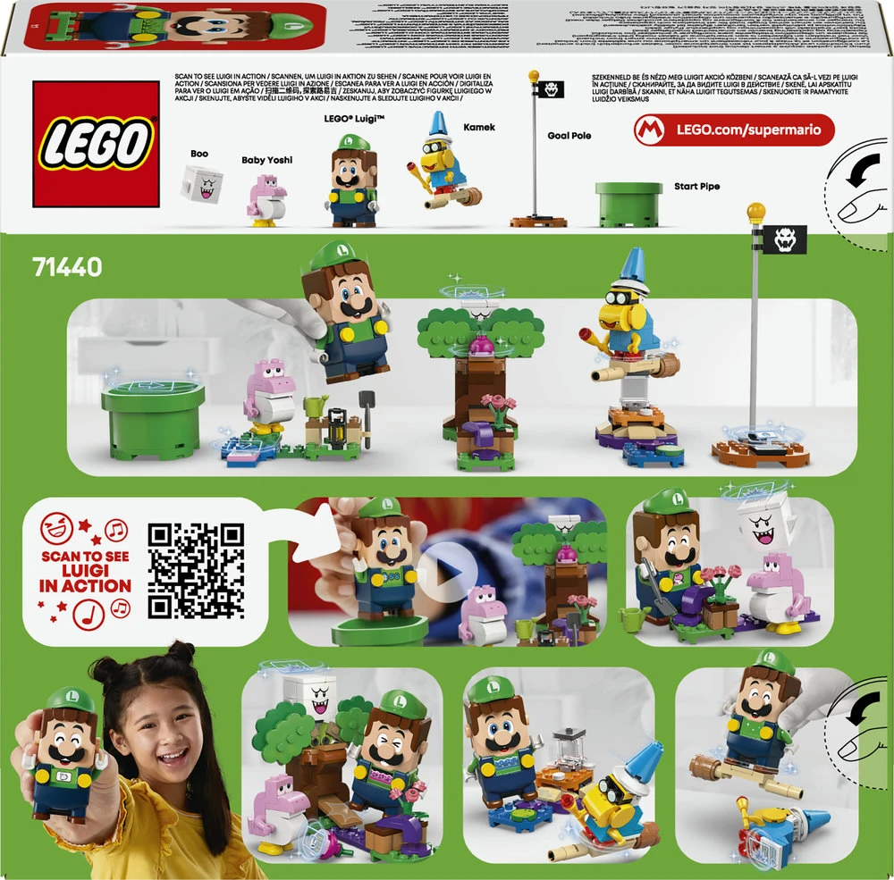 LEGO® Super Mario™ Nuotykiai su interaktyviu LEGO® Luigi™ (71440)