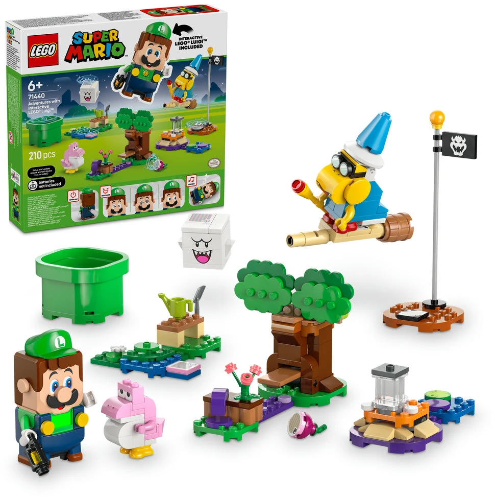 LEGO® Super Mario™ Nuotykiai su interaktyviu LEGO® Luigi™ (71440)