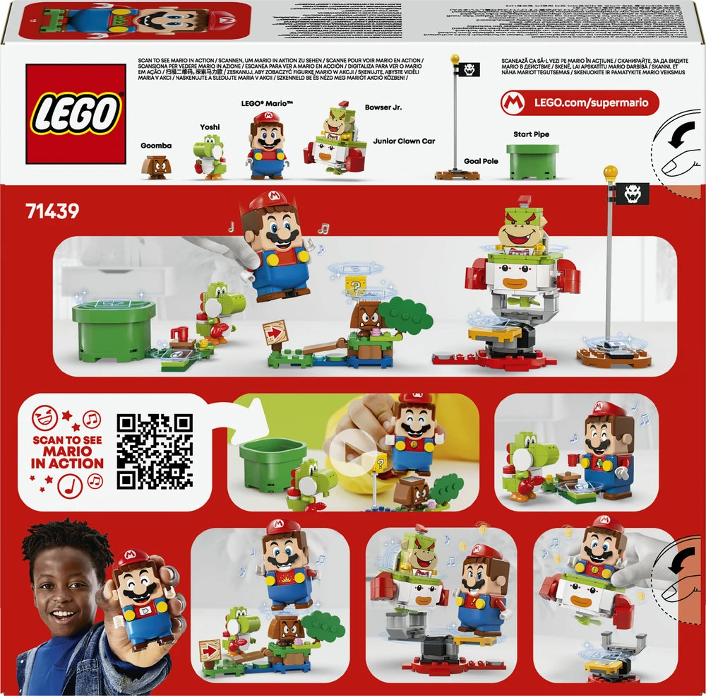 LEGO® Super Mario Nuotykiai su interaktyviu LEGO® Mario™ (71439)