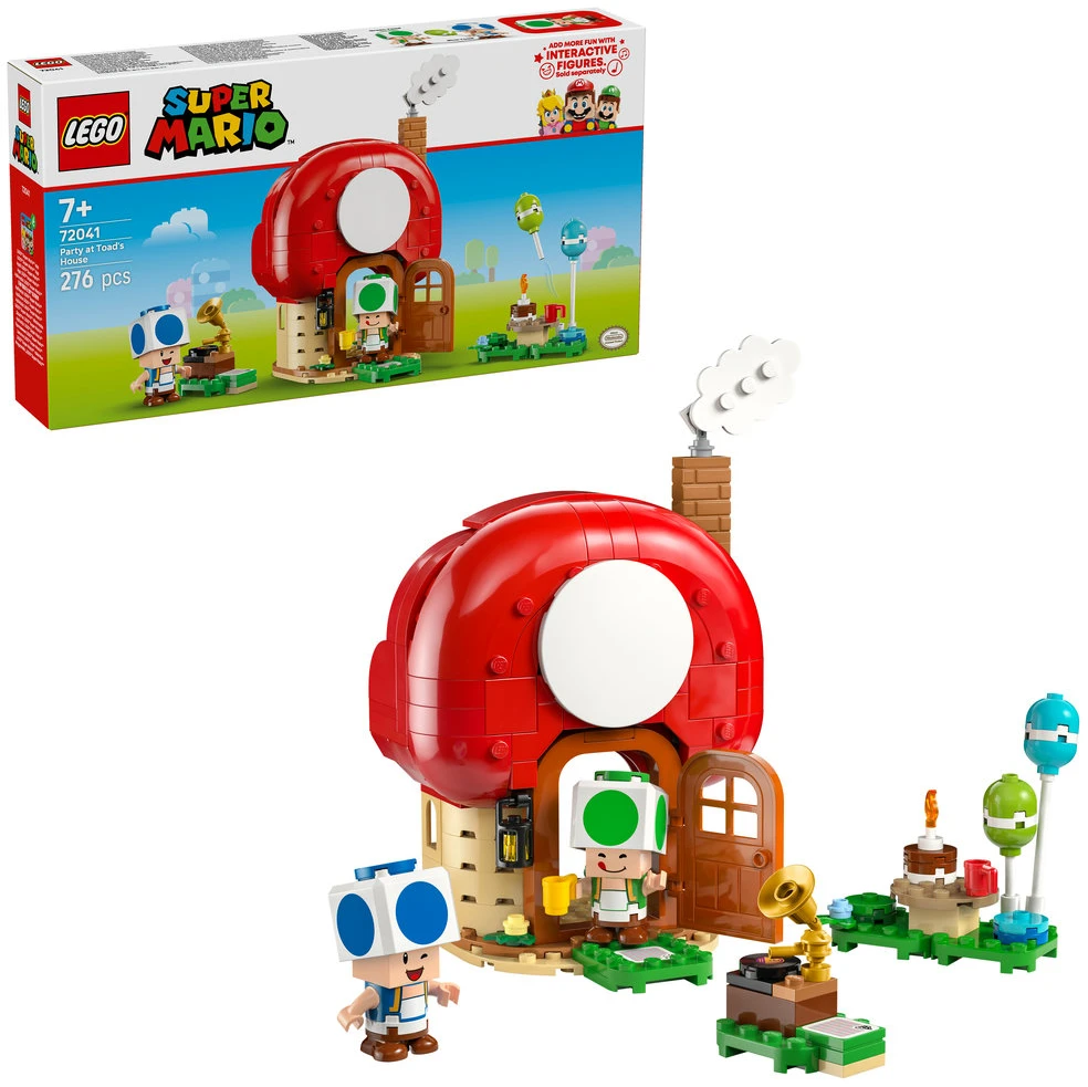 LEGO® Super Mario Vakarėlis Toad House (72041)