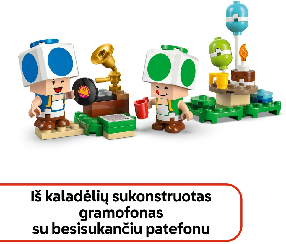 LEGO® Super Mario Vakarėlis Toad House (72041)