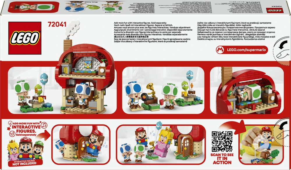 LEGO® Super Mario Vakarėlis Toad House (72041)