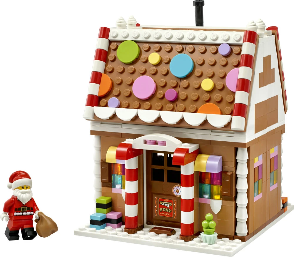 LEGO® šventinis meduolinis namelis, kalėdinis žaislas vaikams 40809