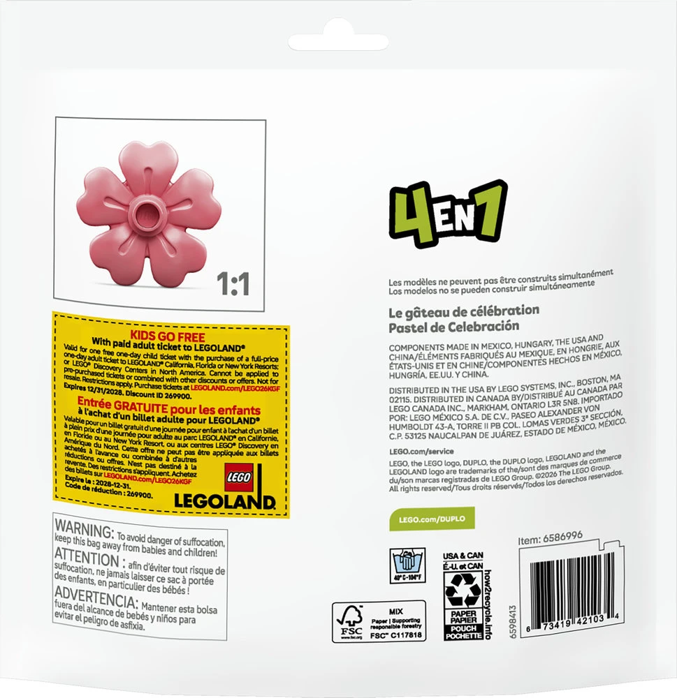 LEGO® Šventinis tortas 30712