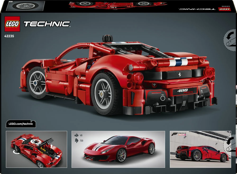 LEGO® Technic Automobilis „Ferrari 488 Pista“ Žaislas 42235