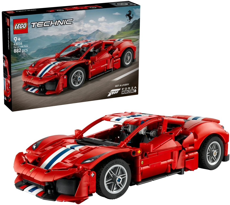 LEGO® Technic Automobilis „Ferrari 488 Pista“ Žaislas 42235