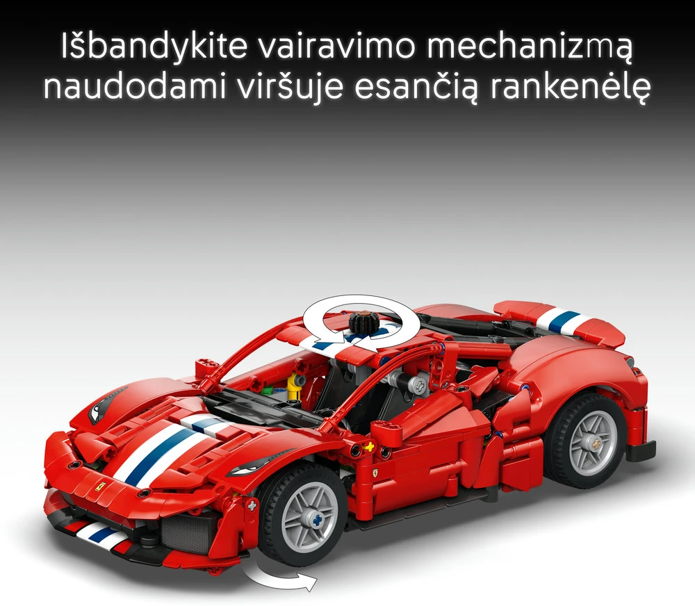 LEGO® Technic Automobilis „Ferrari 488 Pista“ Žaislas 42235