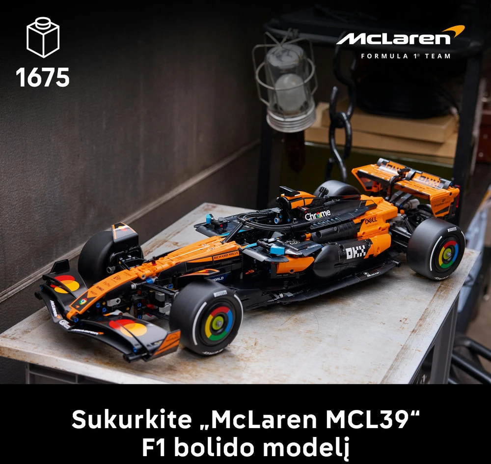 „LEGO® Technic“ automobilis „McLaren MCL39 F1®“ 42228