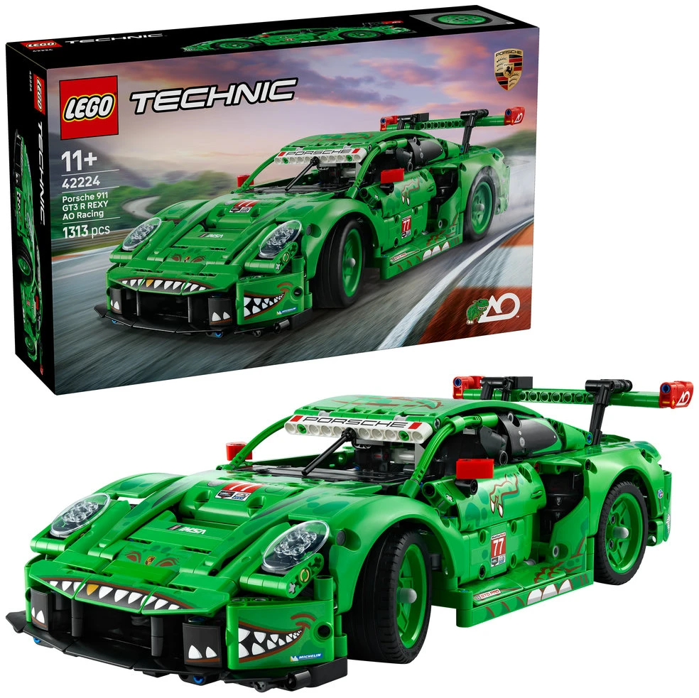 LEGO® Technic Automobilis „Porsche 911 GT3 R REXY AO Racing“ 42224