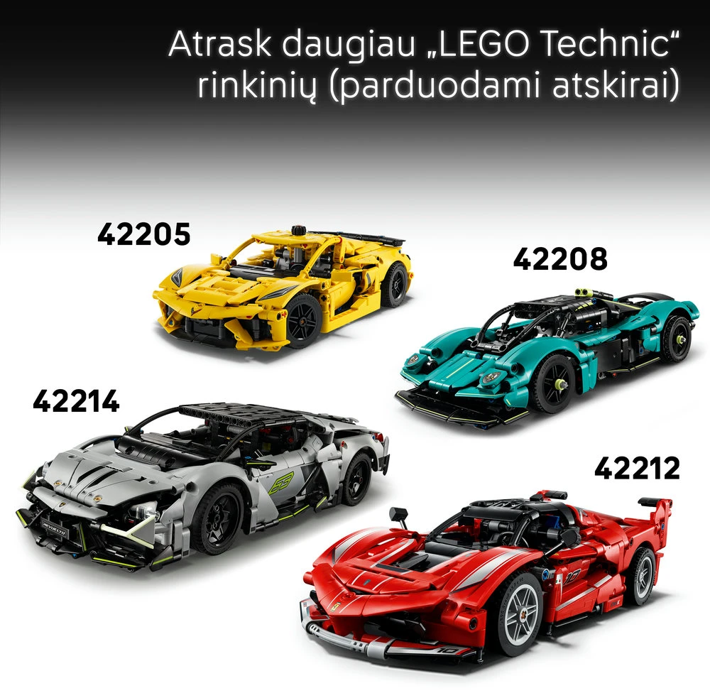 LEGO® Technic Automobilis „Porsche 911 GT3 R REXY AO Racing“ 42224