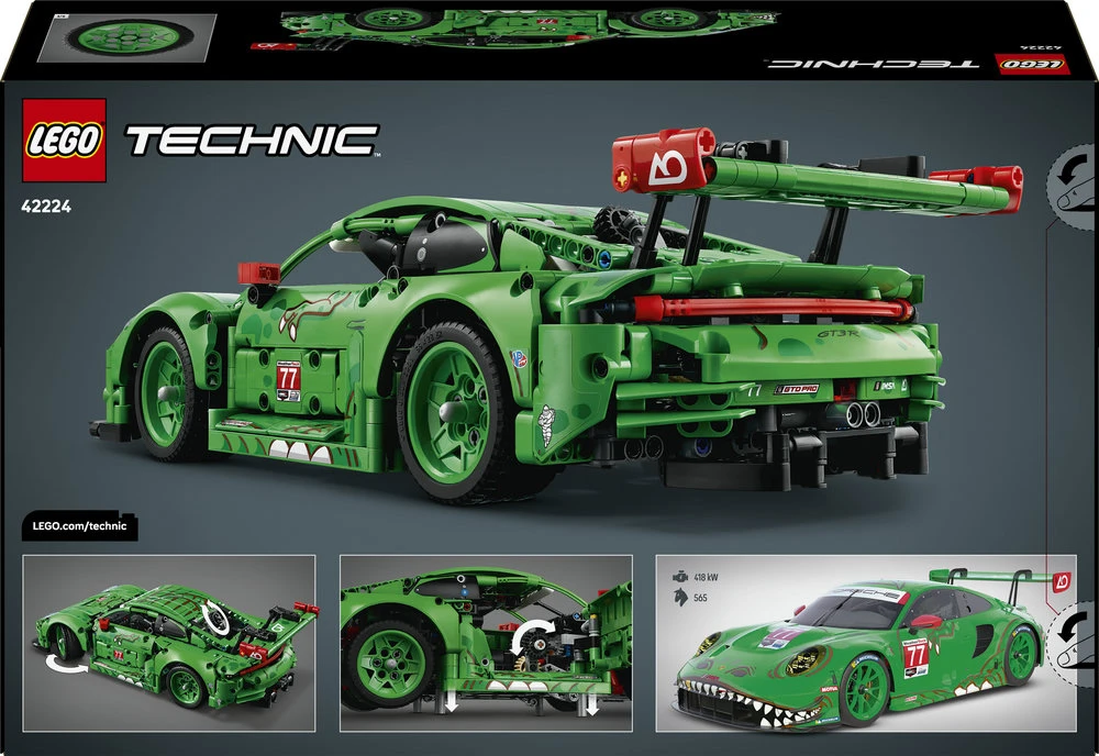 LEGO® Technic Automobilis „Porsche 911 GT3 R REXY AO Racing“ 42224