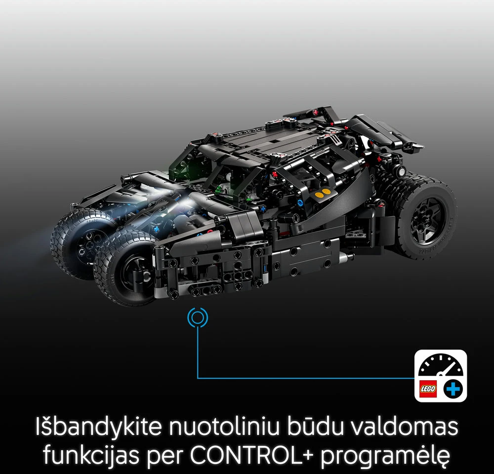 LEGO® Technic Batmobile™ Tumbler Konstravimo rinkinys 42239