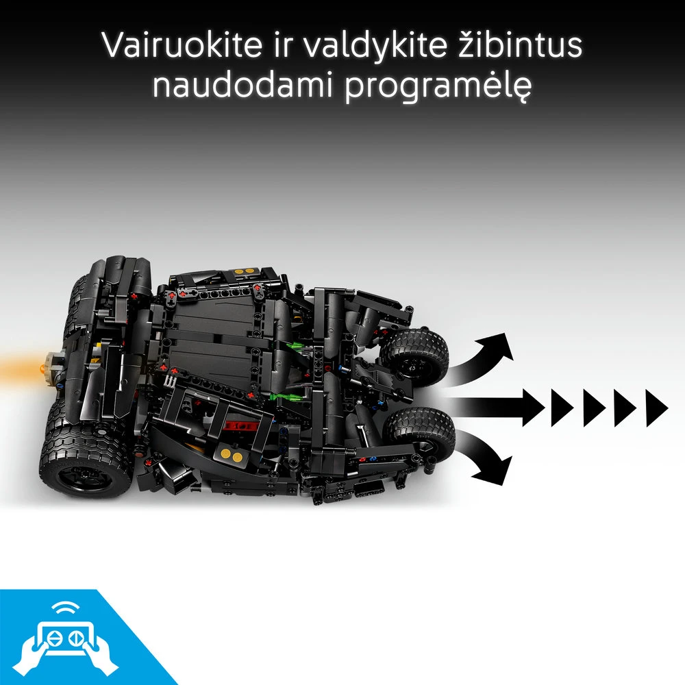 LEGO® Technic Batmobile™ Tumbler Konstravimo rinkinys 42239