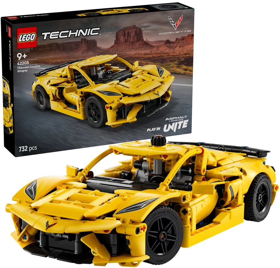 LEGO® Technic Chevrolet Corvette Stingray modelis 42205