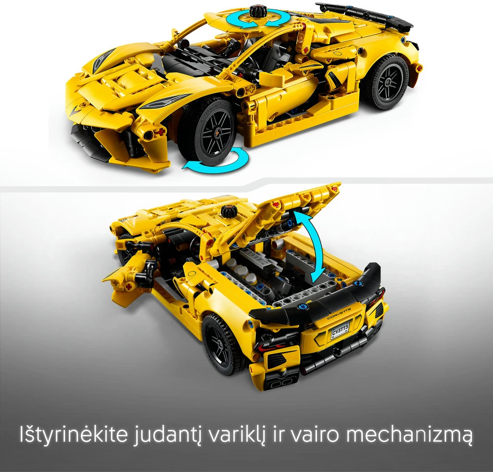 LEGO® Technic Chevrolet Corvette Stingray modelis 42205