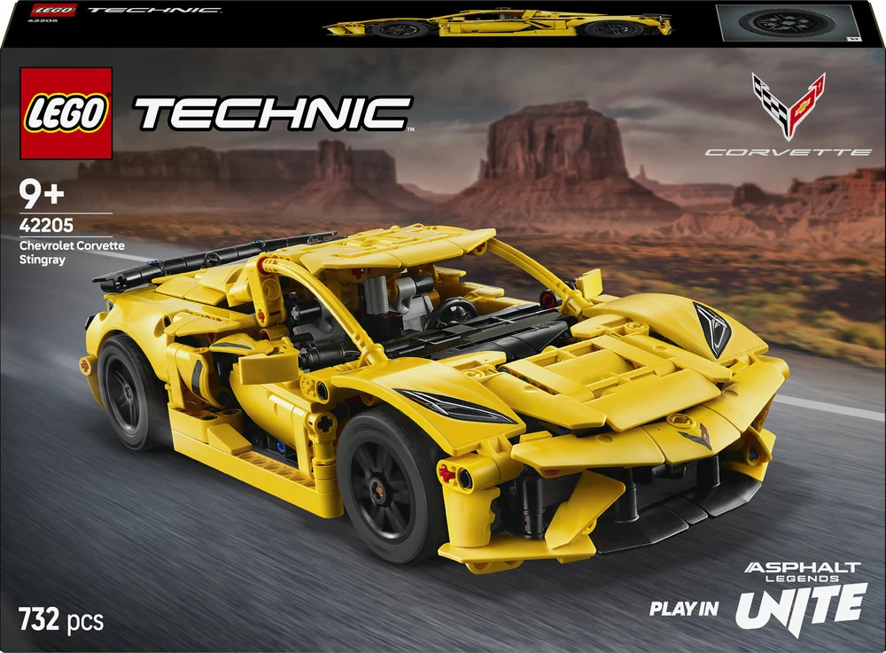 LEGO® Technic Chevrolet Corvette Stingray modelis 42205