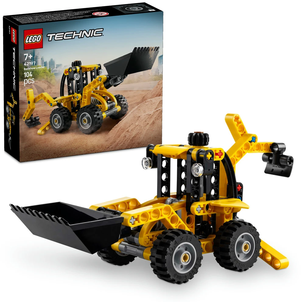 LEGO® Technic Ekskavatorius-krautuvas Statybų žaislas Transporto priemonė 42197