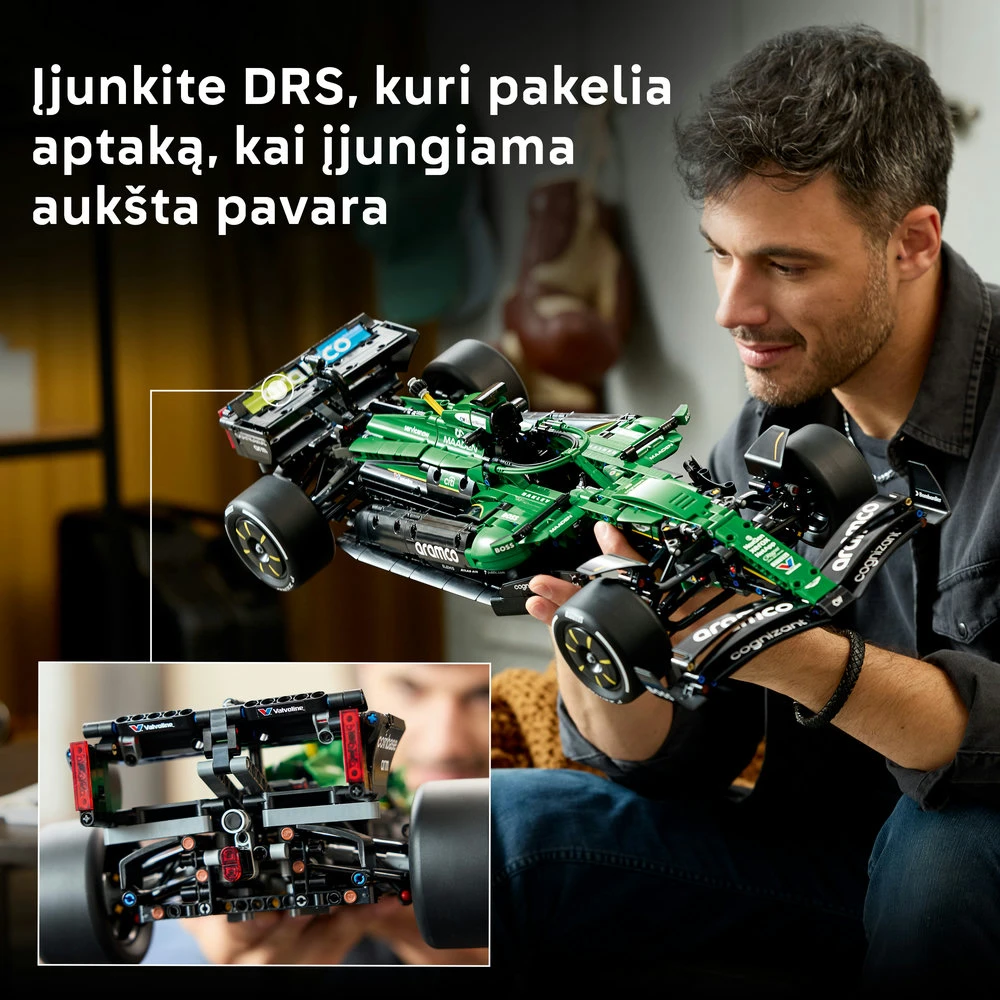LEGO® Technic F1® bolidas „Aston Martin Aramco AMR25“ 42240