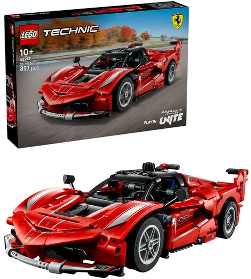 LEGO® Technic Ferrari FXX K Modelis STEM žaislas 42212