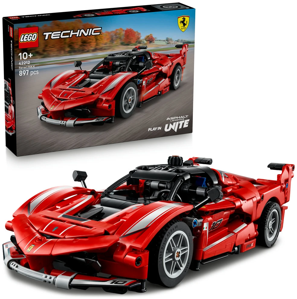 LEGO® Technic Ferrari FXX K Modelis STEM žaislas 42212