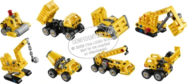 LEGO® Technic Galingos mašinos Konstruktorius 42233