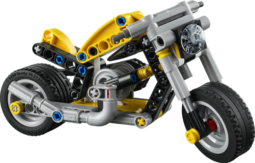 LEGO®Technic Geltonas motociklas, 42225