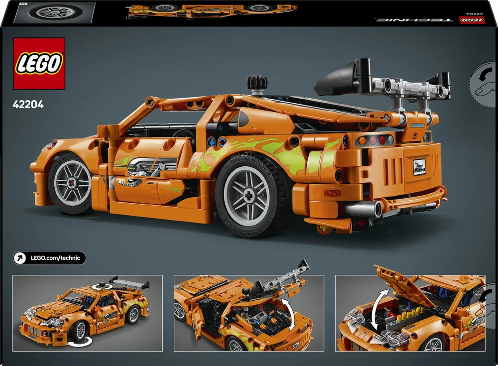 LEGO® Technic Fast and Furious Toyota Supra MK4 (42204)