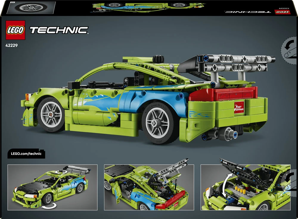 LEGO® Technic „Greiti ir įsiutę“ automobilis „Mitsubishi Eclipse“ 42229