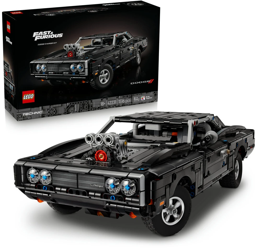 LEGO® Technic „Greiti ir įsiutę“ automobilis „Dodge Charger R/T“ 42231