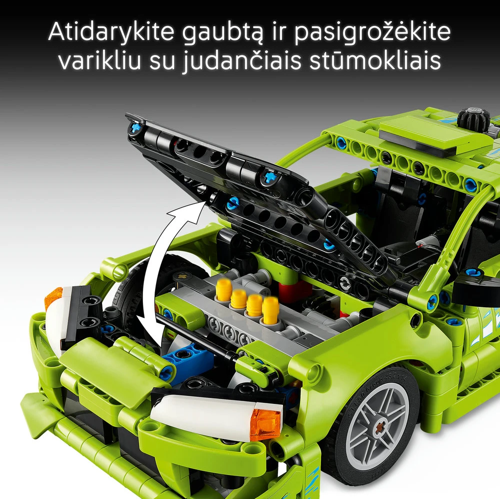 LEGO® Technic „Greiti ir įsiutę“ automobilis „Mitsubishi Eclipse“ 42229