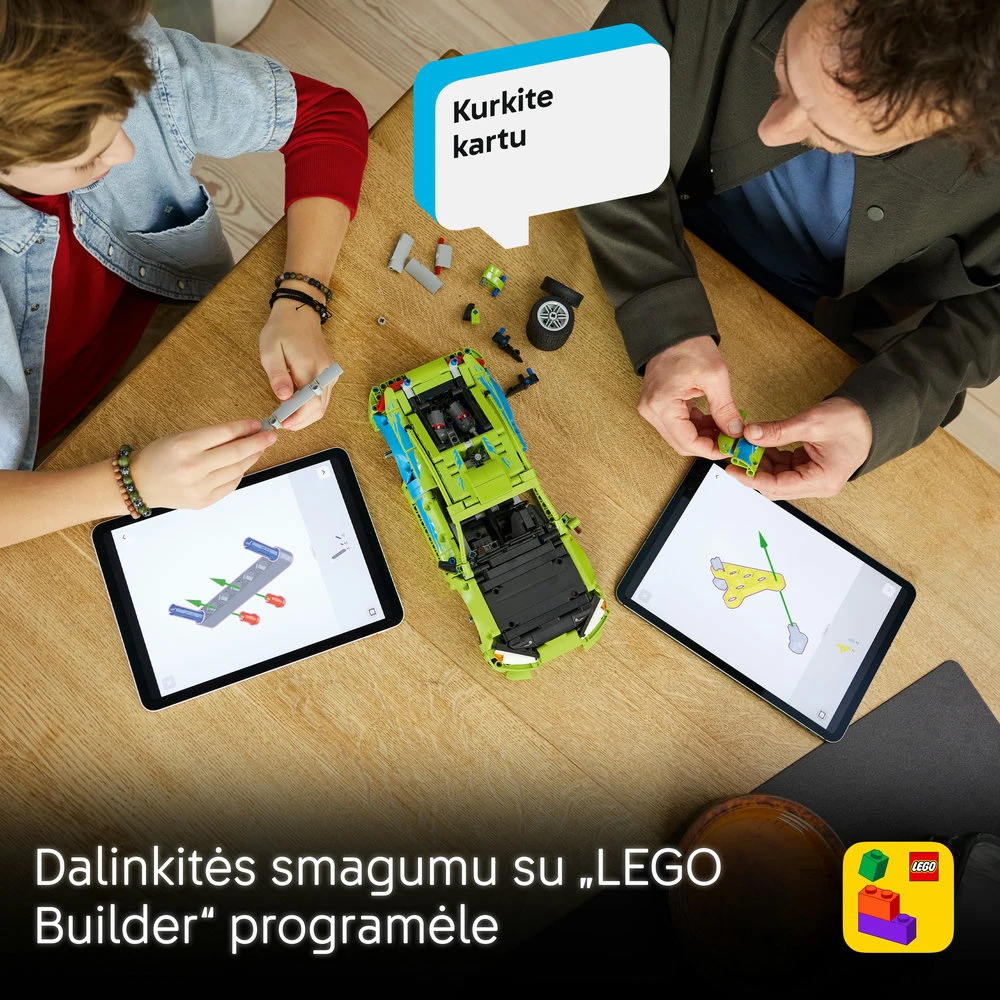 LEGO® Technic „Greiti ir įsiutę“ automobilis „Mitsubishi Eclipse“ 42229