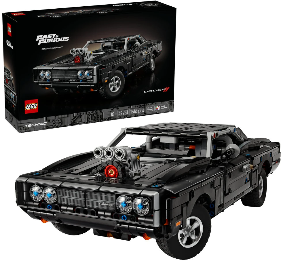 LEGO® Technic „Greiti ir įsiutę“ automobilis „Dodge Charger R/T“ 42231