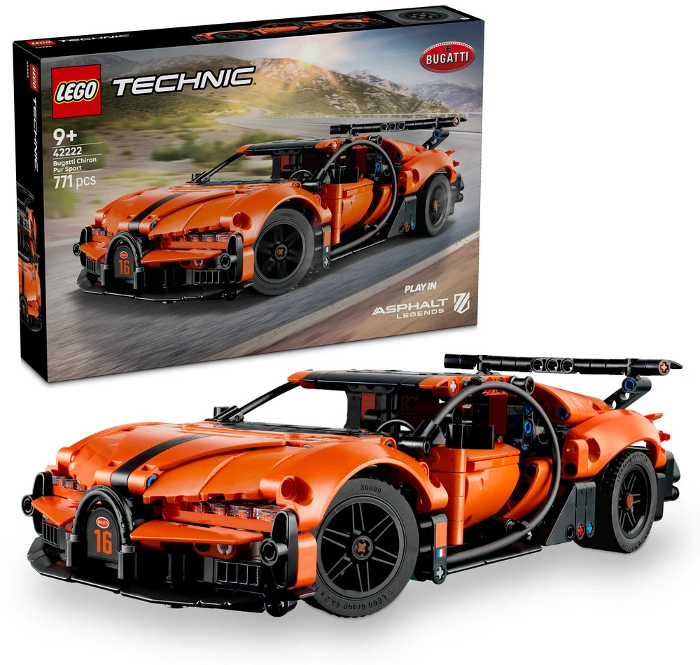 LEGO® Technic Hiperautomobilis „Bugatti Chiron Pur Sport“ 42222