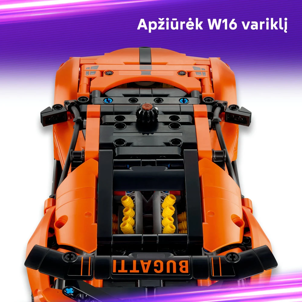 LEGO® Technic Hiperautomobilis „Bugatti Chiron Pur Sport“ 42222