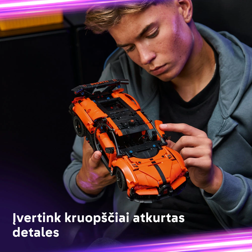 LEGO® Technic Hiperautomobilis „Bugatti Chiron Pur Sport“ 42222