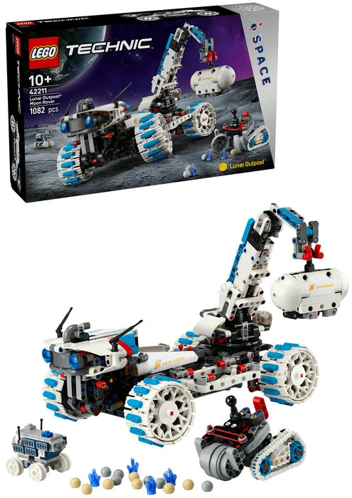 LEGO Technic Kosminė transporto priemonė „Lunar Outpost™“ mėnuleigis 42211