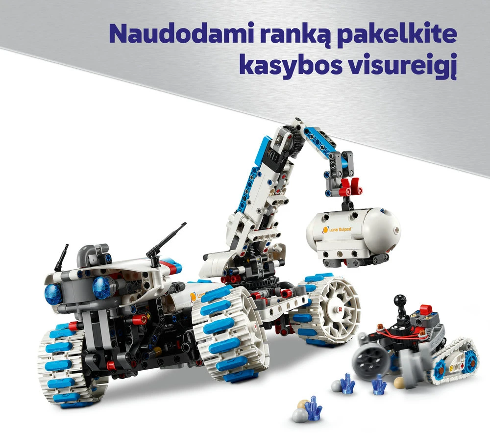 LEGO Technic Kosminė transporto priemonė „Lunar Outpost™“ mėnuleigis 42211