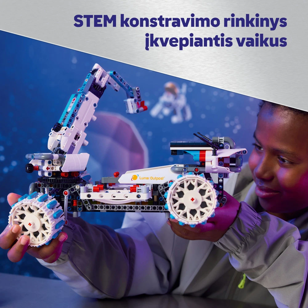 LEGO Technic Kosminė transporto priemonė „Lunar Outpost™“ mėnuleigis 42211