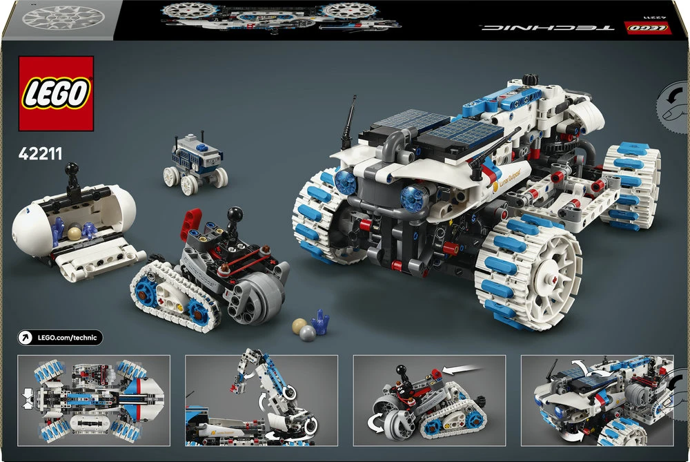 LEGO Technic Kosminė transporto priemonė „Lunar Outpost™“ mėnuleigis 42211