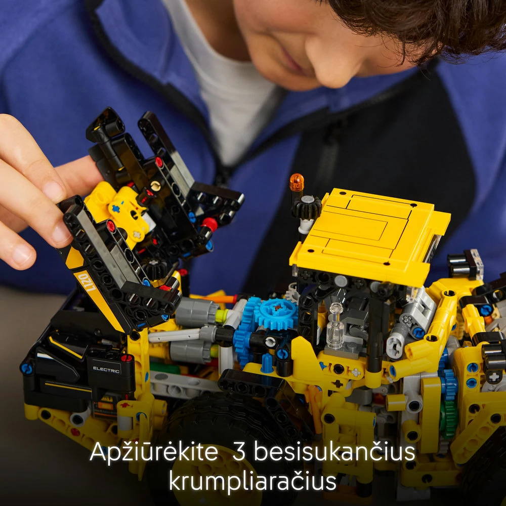 LEGO® Technic Krautuvas Volvo L120 Electric (42209)