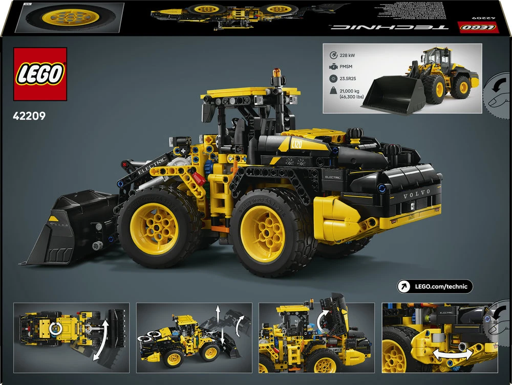 LEGO® Technic Krautuvas Volvo L120 Electric (42209)
